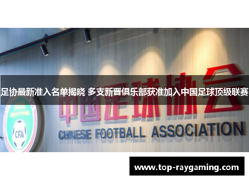 足协最新准入名单揭晓 多支新晋俱乐部获准加入中国足球顶级联赛